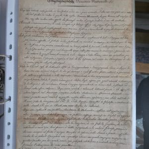 Documenti dell'archivio privato della famiglia Pellicciotti