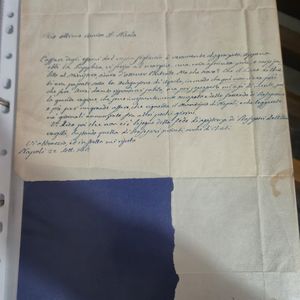 Documenti dell'archivio privato della famiglia Pellicciotti