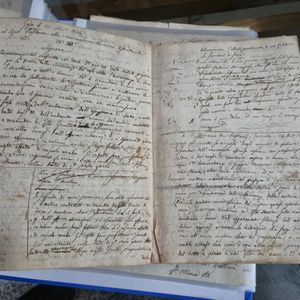 Documenti dell'archivio privato della famiglia Pellicciotti