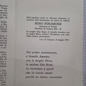 Documenti dell'archivio privato della famiglia Pellicciotti