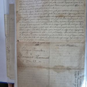 Documenti dell'archivio privato della famiglia Pellicciotti