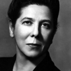 Ritratto in bianco e nero di Maria Agamben Federici
